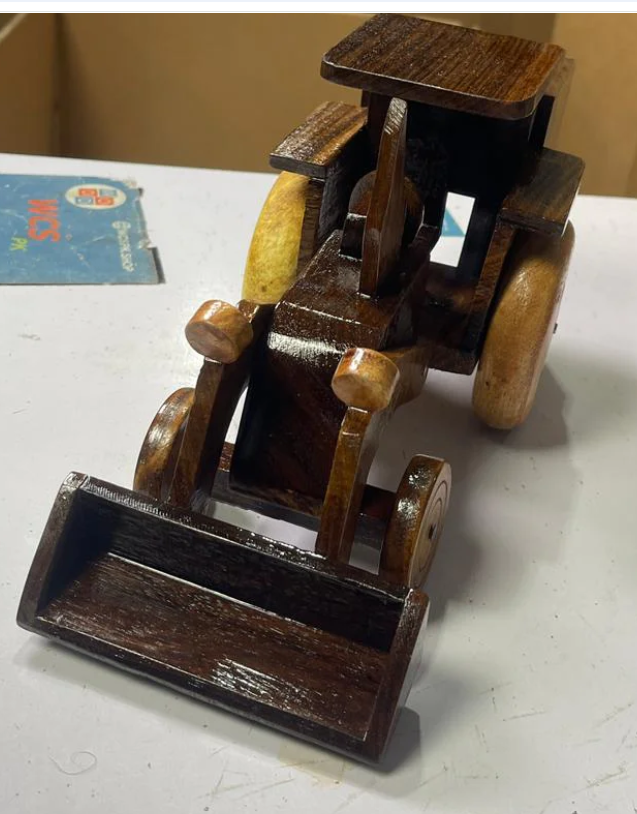 Wooden Toys Set – Handcrafted Wooden Vehicle Toys for Kids (Car, Jeep, Tractor & More)